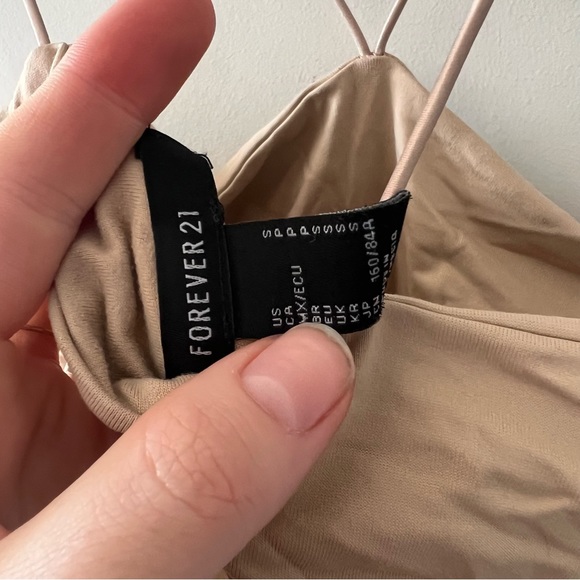 Forever 21 Tan Crop Top - Picture 5 of 5